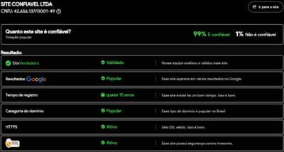 Site verificado e verdadeiro:007gameapp.com.br